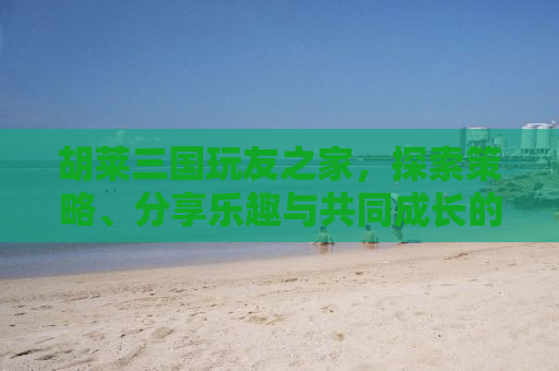 胡莱三国玩友之家，探索策略、分享乐趣与共同成长的聚集地