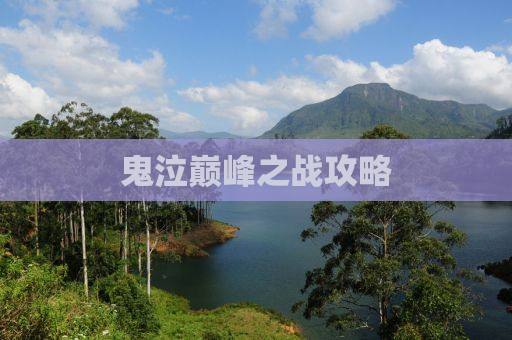 鬼泣巅峰之战攻略
