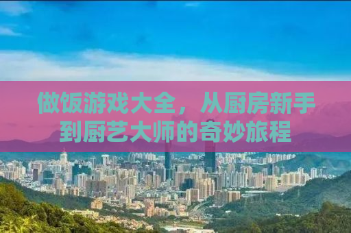 做饭游戏大全，从厨房新手到厨艺大师的奇妙旅程