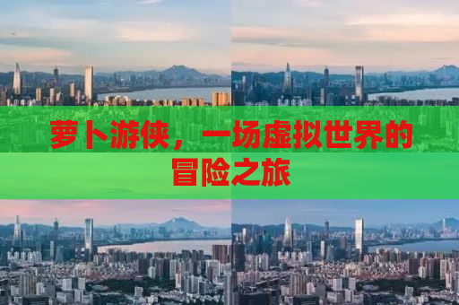 萝卜游侠，一场虚拟世界的冒险之旅