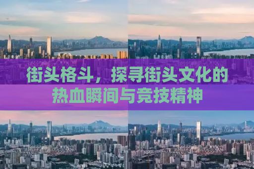 街头格斗，探寻街头文化的热血瞬间与竞技精神
