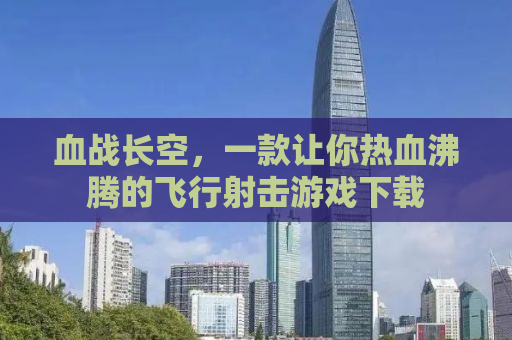 血战长空，一款让你热血沸腾的飞行射击游戏下载