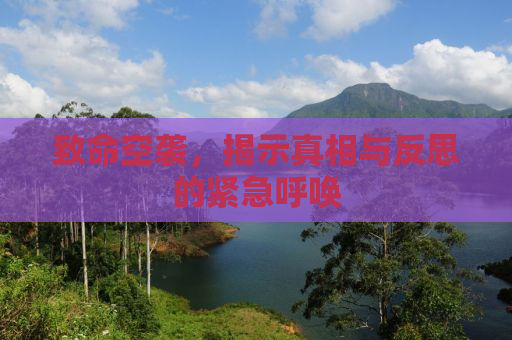 致命空袭，揭示真相与反思的紧急呼唤