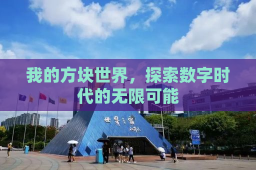 我的方块世界，探索数字时代的无限可能