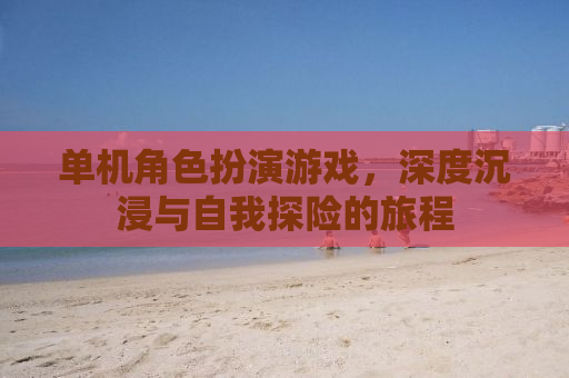 单机角色扮演游戏，深度沉浸与自我探险的旅程