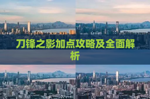 刀锋之影加点攻略及全面解析