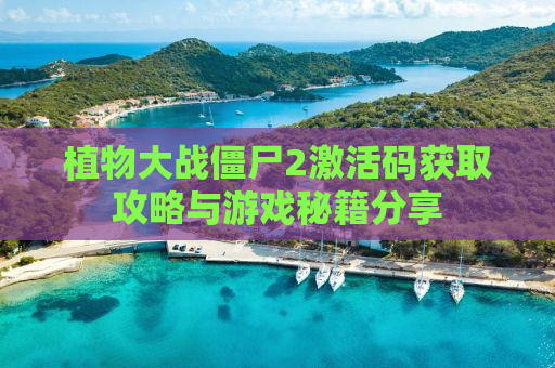 植物大战僵尸2激活码获取攻略与游戏秘籍分享
