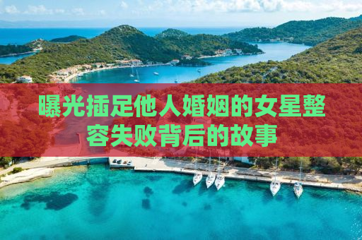 曝光插足他人婚姻的女星整容失败背后的故事