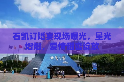 石凯订婚宴现场曝光，星光熠熠，爱情甜蜜绽放