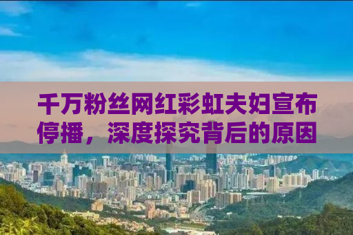 千万粉丝网红彩虹夫妇宣布停播，深度探究背后的原因与未来展望