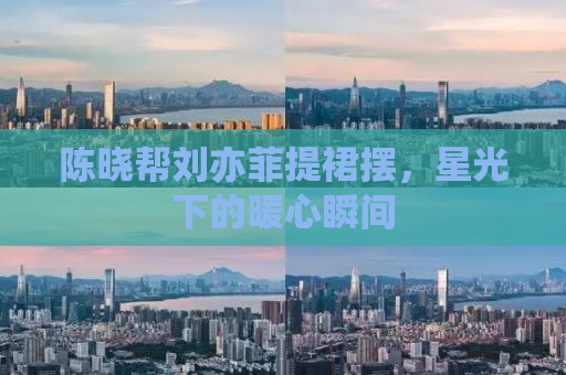 陈晓帮刘亦菲提裙摆，星光下的暖心瞬间