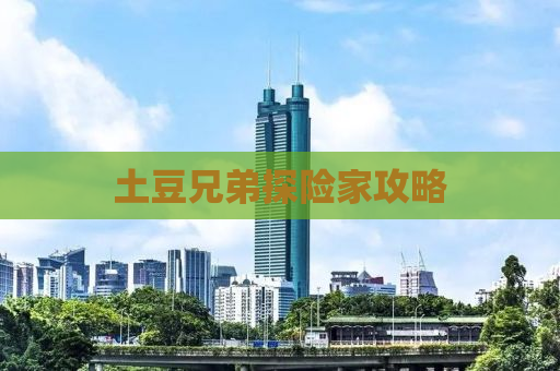 土豆兄弟探险家攻略