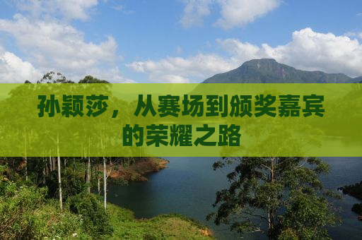 孙颖莎，从赛场到颁奖嘉宾的荣耀之路